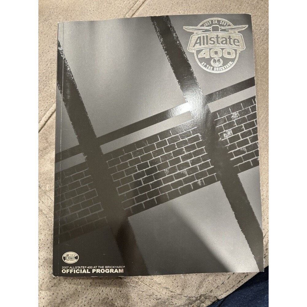 2007 Brickyard 400 NASCAR Official Race Program Racing Indianapolis Speedway